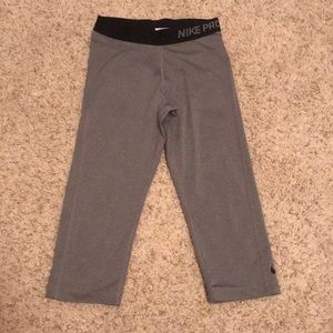 Nike Pro workout capris